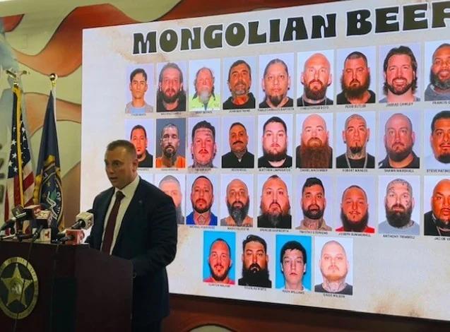 28 Mongols Gang Members Arrested in Multi-Agency Crackdown on ...