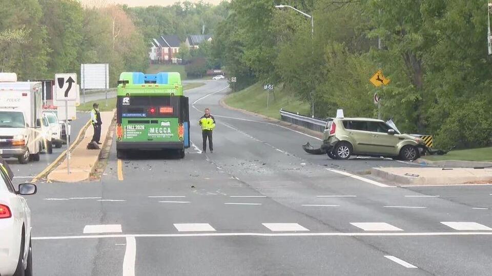 Man dies after crash involving Ride On bus in Montgomery County - NewsBreak