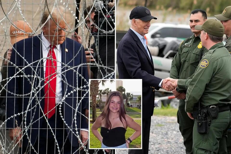 Biden, Trump dueling border visits live updates: Biden blames crisis on ...