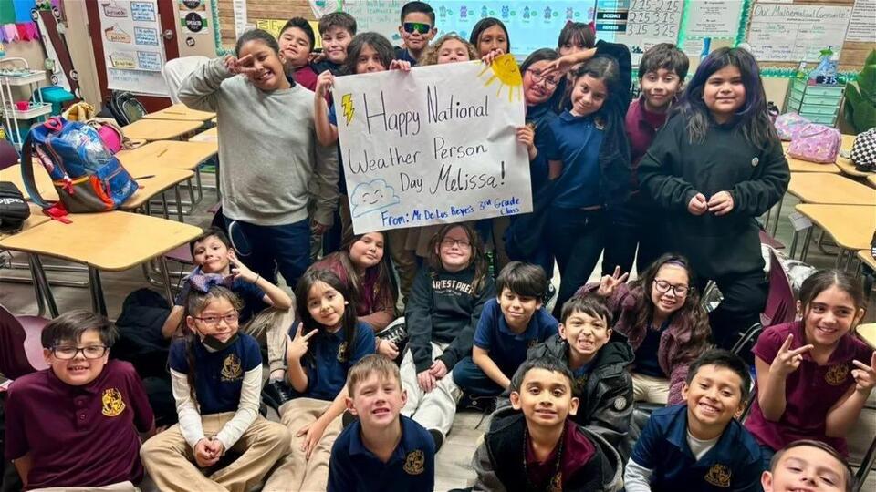 Local class celebrates National Weather Person’s Day - NewsBreak