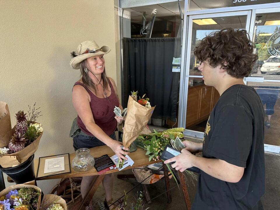 Relief For Warm Springs’ Farm Animals, One Bouquet At A Time