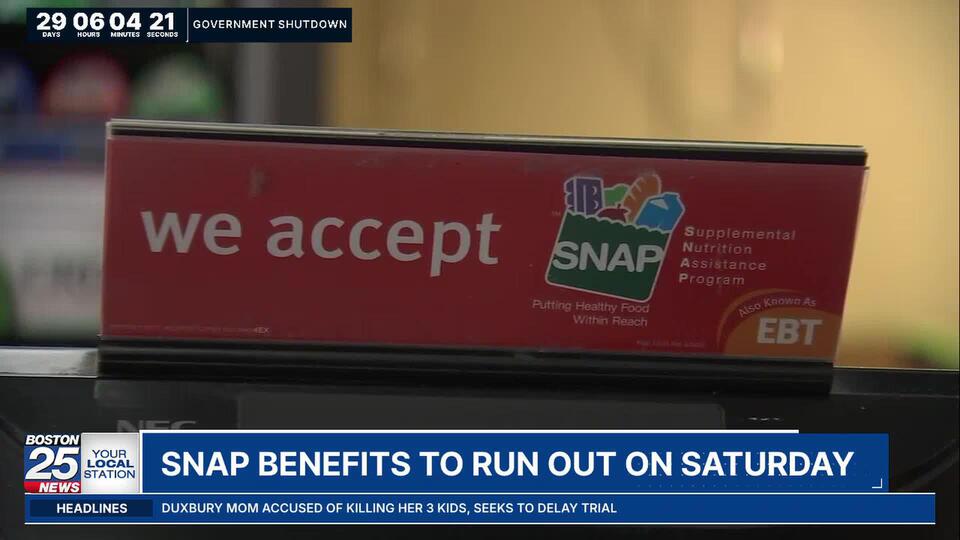 Watch live: Gov. Healey addressing impending loss of SNAP benefits in ...