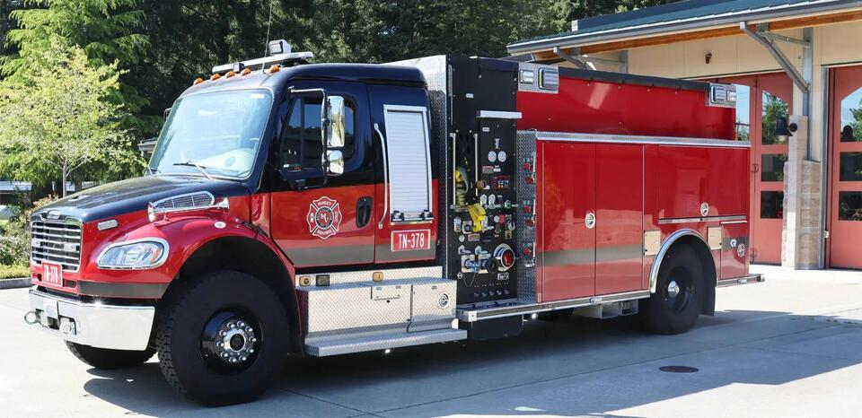 Kent-based Puget Sound Fire assists with Spokane wildfires