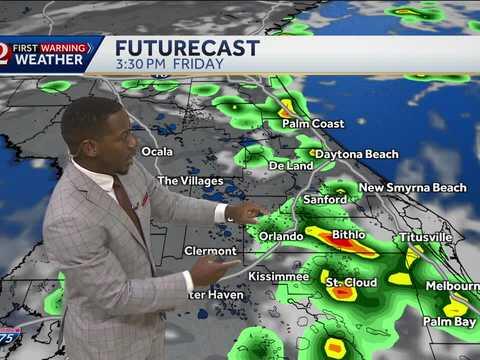 Stormy weather pattern continues to wrap up the workweek