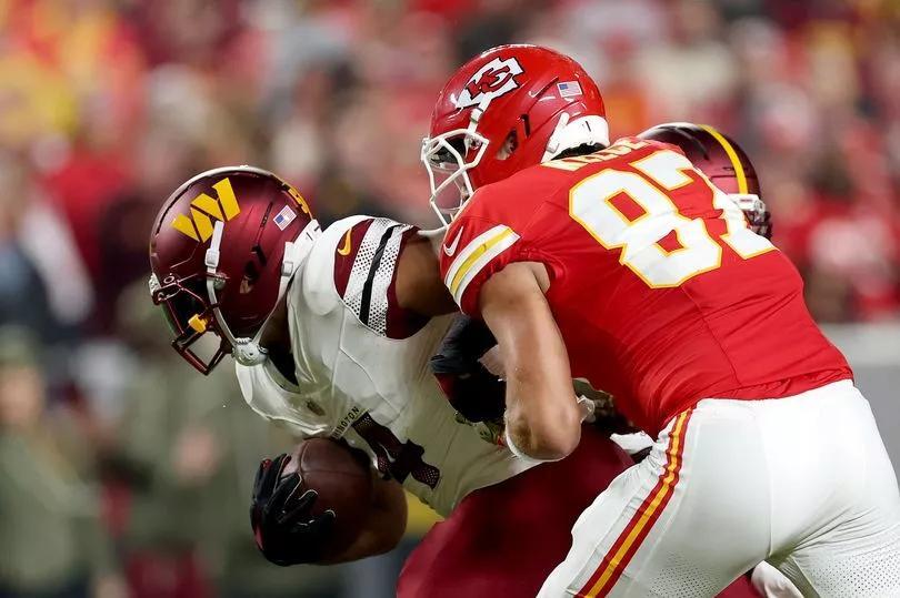 Travis Kelce and Patrick Mahomes combine for awful Chiefs ...