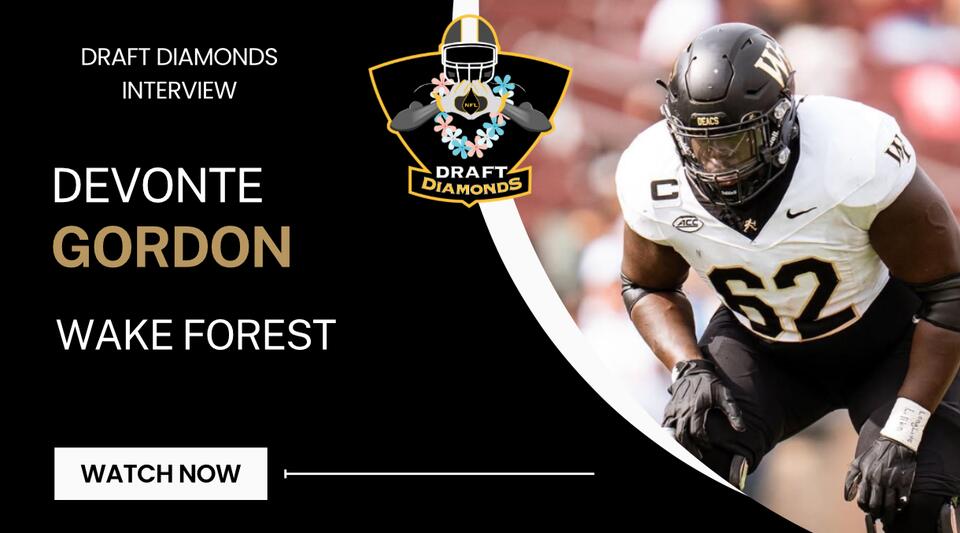 DeVonte Gordon, OT, Wake Forest | 2025 NFL Draft Prospect Zoom ...
