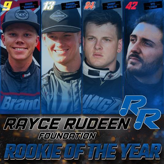 Rudeen Family Honors the Rayce Rudeen Foundation Through $5,000 Rookie ...
