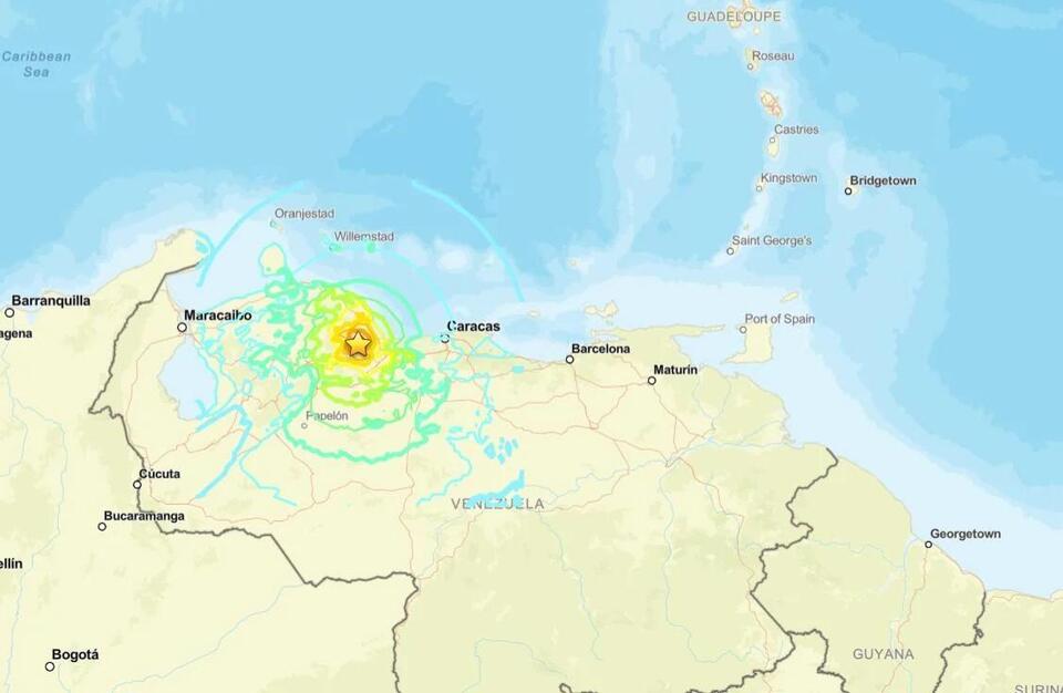 7.1 magnitude earthquake strikes Venezuela, triggers tsunami advisory
