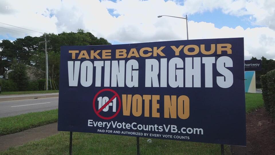 Who is funding the 'Vote No on 10-1' signs in Virginia Beach? - NewsBreak