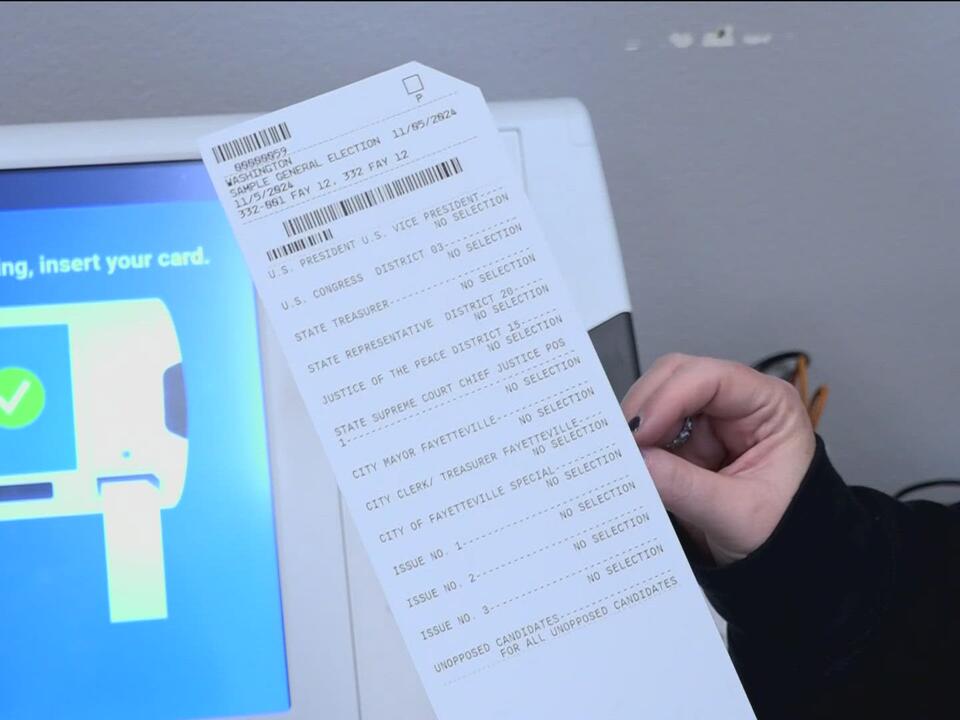 Washington County Election Commission holds public testing of voting