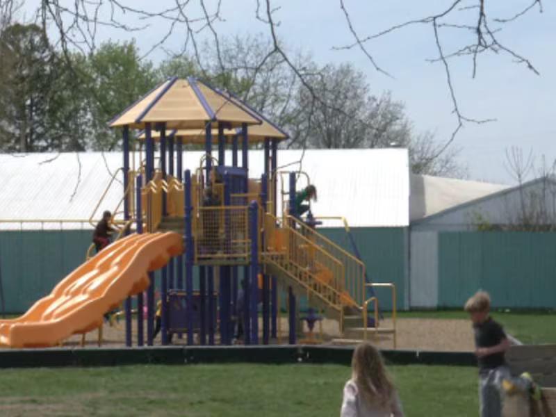 schools raising funds to build accessible playground