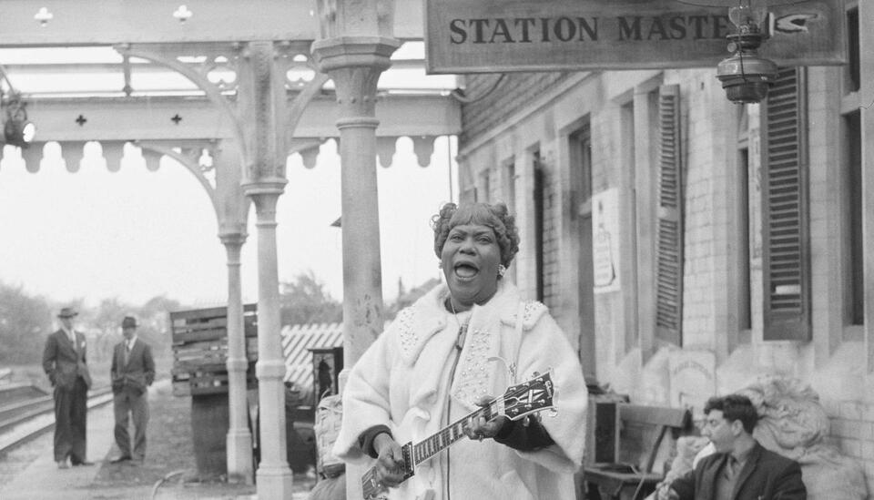 Sister Rosetta Tharpe’s epochal performance at an English train station paved the way for the blues-rock revolution