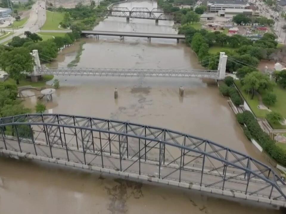 Here's the flood status of the 'swollen' Brazos River in Waco
