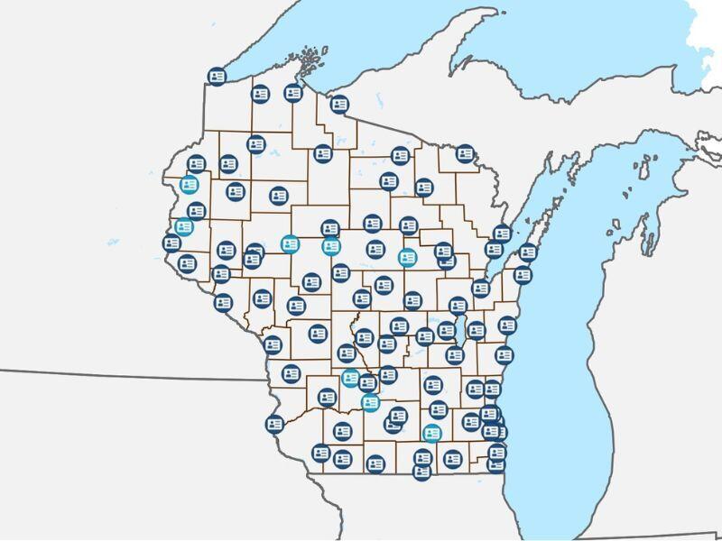 New Wisconsin DMV Map Makes Finding In-Person Services Easier - NewsBreak