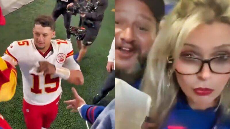 Female Giants Fan Is Getting Blasted For Stealing Patrick Mahomes' Headband  From a Poor Kid's Hands, Then Bragging About It On Social Media [VIDEO] -  NewsBreak