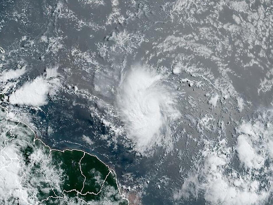 Tropical Storm Beryl strengthens in the Atlantic