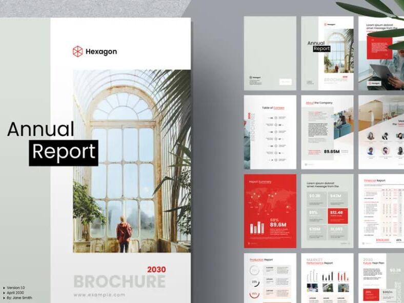 We Found the Perfect InDesign Template for Your Annual Reports