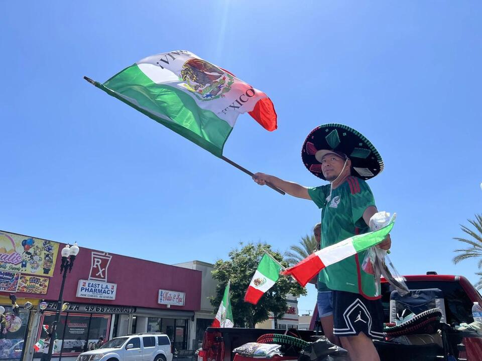 Flags, moños and pride: How the Eastside celebrated Mexico’s World Cup opener win