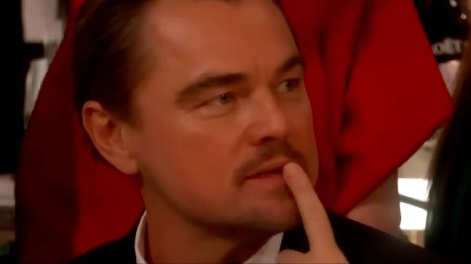 Who Leonardo DiCaprio was talking to in 'sassy' viral video from Golden