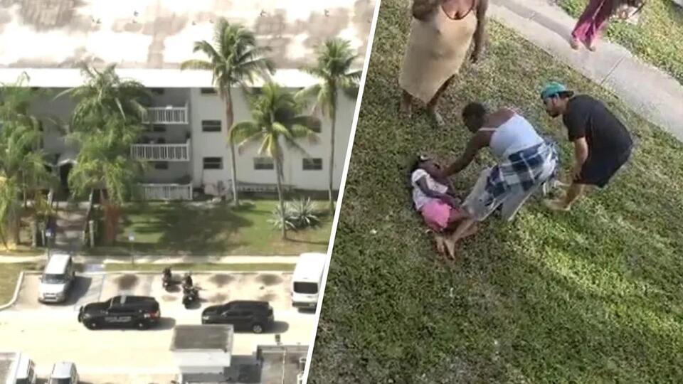 Girl, 8, airlifted to hospital after fall from balcony at North Miami Beach building