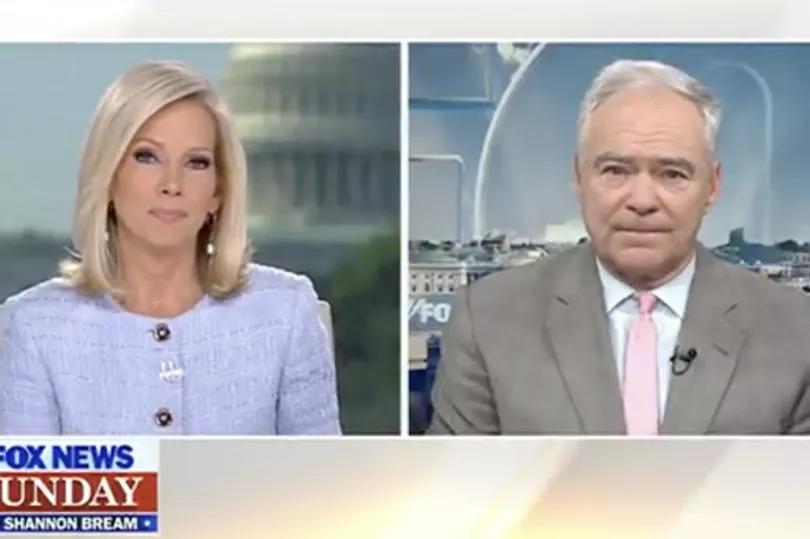 Fox News interrupted with host forced to apologize as huge protest ...