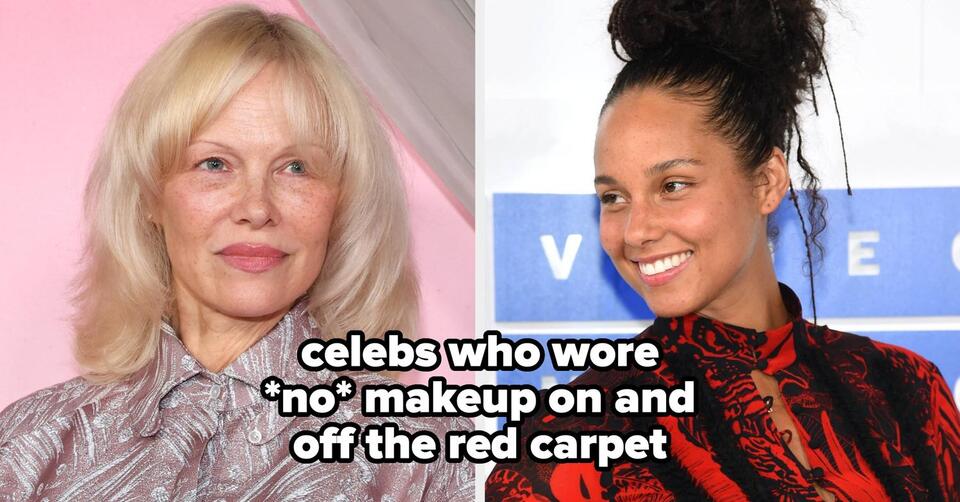 25 Times Celebrities Went Bare-Faced On And Off The Red Carpet - NewsBreak