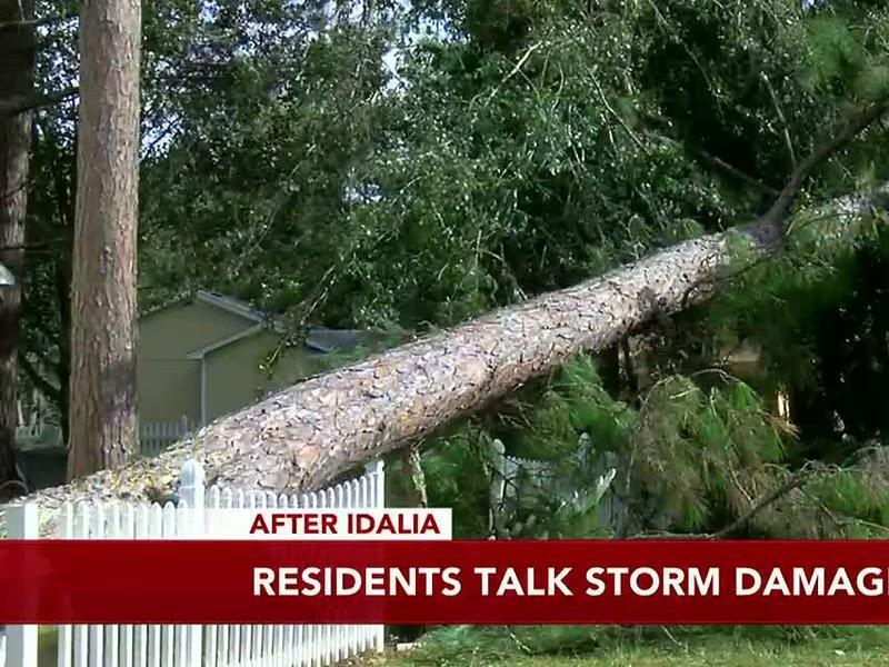Valdosta residents react to Hurricane Idalia’s damage
