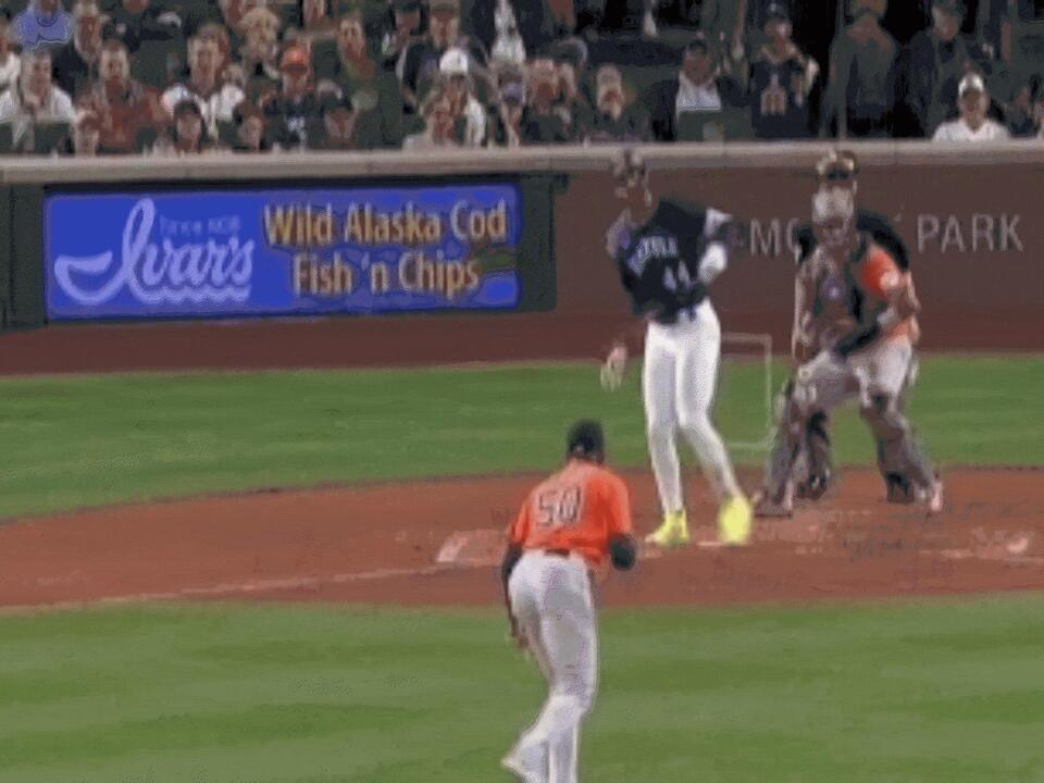 Astros’ Hector Neris charges at Mariners’ Julio Rodriguez as benches