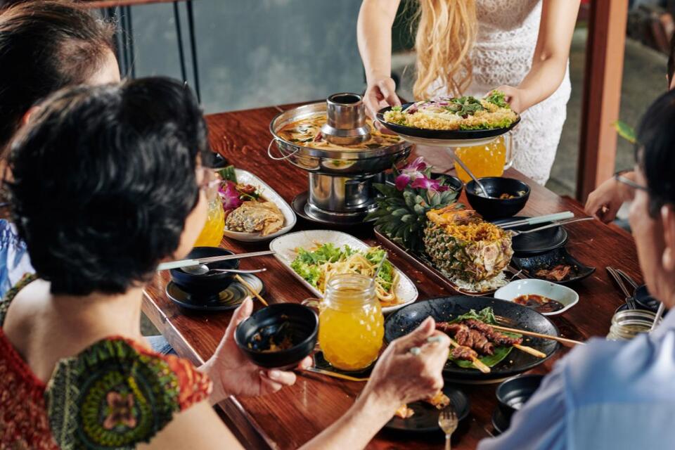 Server asks large table what they are celebrating. She wasn't ready for ...