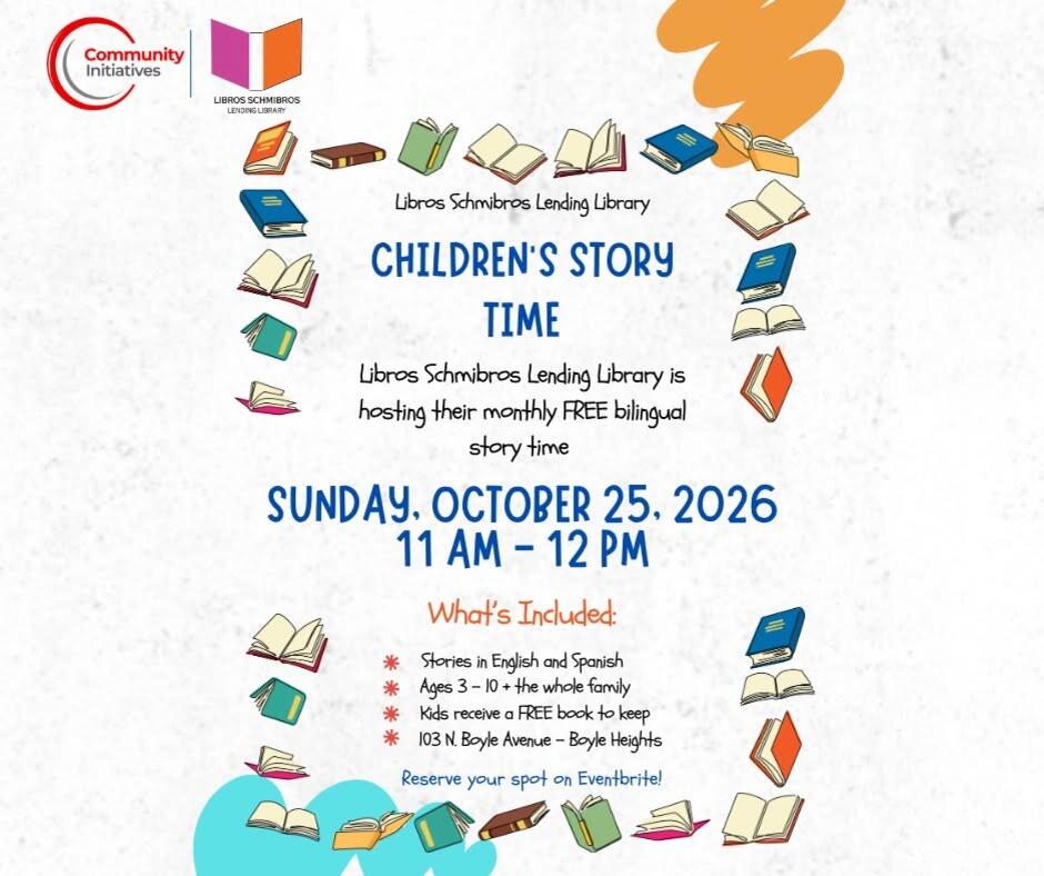Free bilingual family storytime in Boyle Heights - NewsBreak