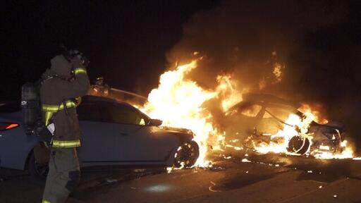 1 person dead in fiery crash on Interstate 8 in College Area - NewsBreak