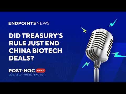 Did the US just kill off China biotech deals?