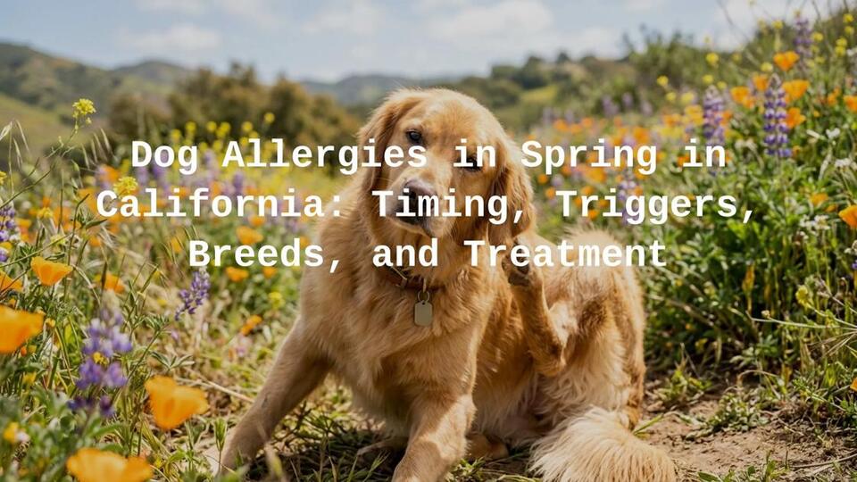 Dog Allergies in Spring in California: Timing, Triggers, Breeds, and ...