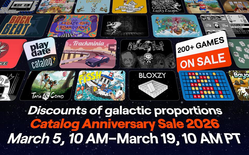 The Playdate Catalog's 3-year anniversary sale is here - NewsBreak