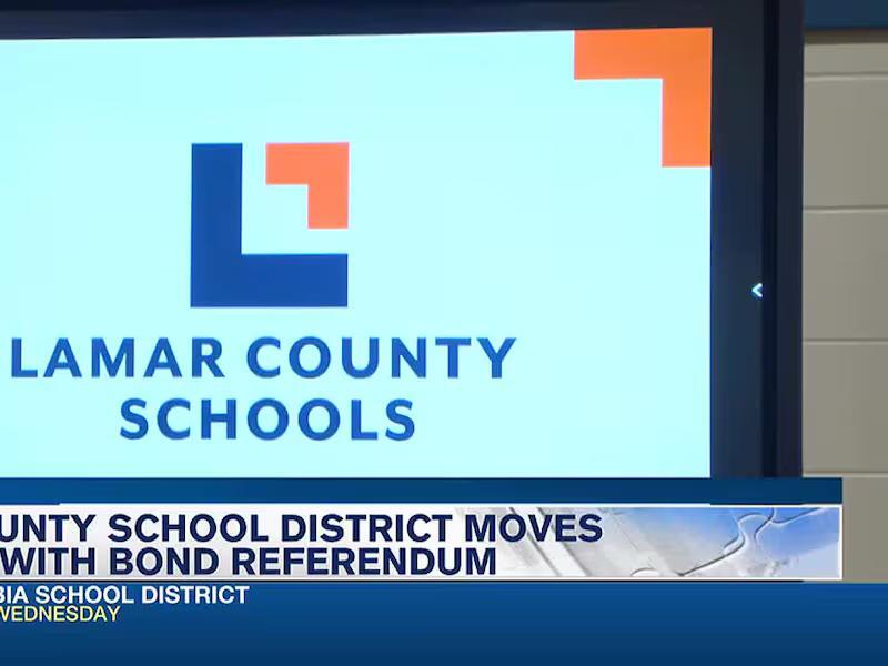 Lamar County School District Moves Forward With Bond Referendum