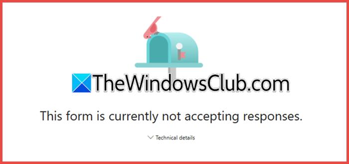 Microsoft Forms: This form is currently not accepting responses - NewsBreak