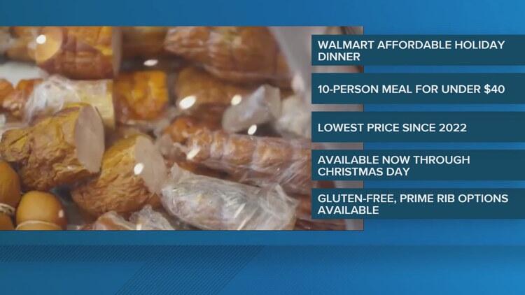 Walmart offers Thanksgiving meal for 10 under $40 - NewsBreak