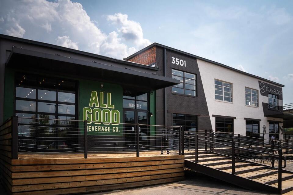 All good beverage co opens new hub in former ghost train brewing co