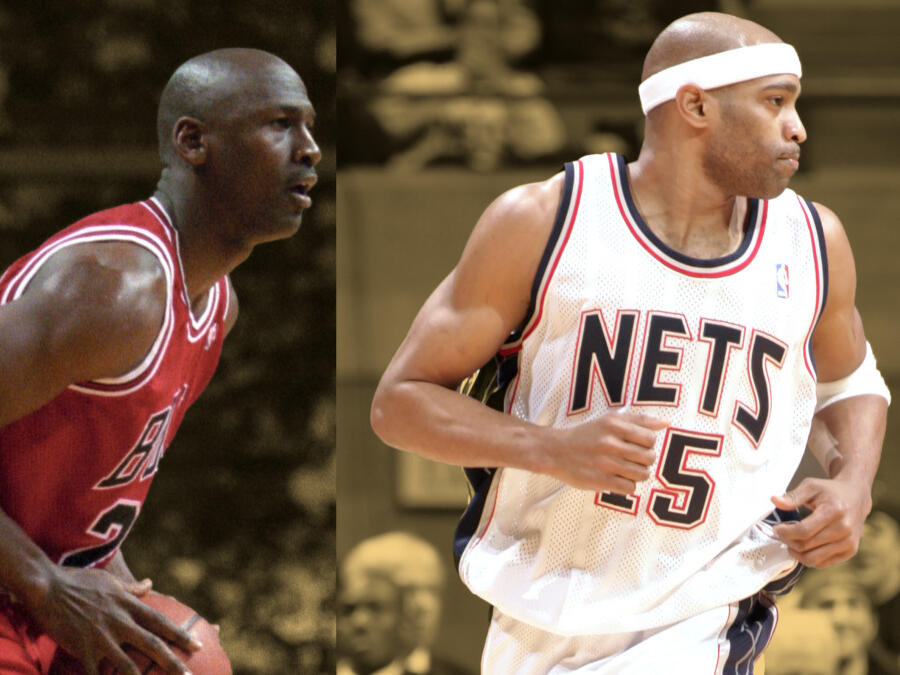 "That's why they call him 'Black Jesus'" Vince Carter shares his son