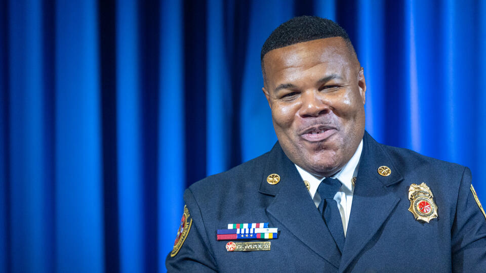 Percy Golden II named Jacksonville’s new fire chief - NewsBreak