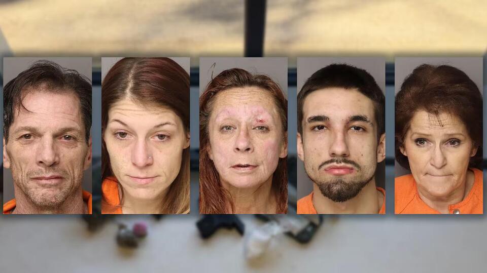 5 arrested after Lancaster County drug raid uncovers guns, stolen ...