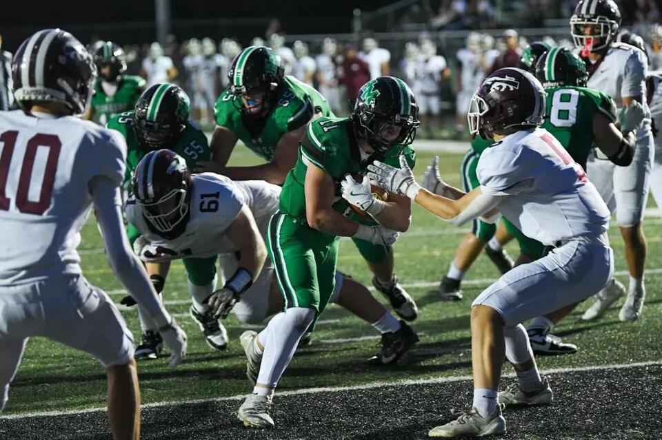 High school football: Grady Buettner leads Hill-Murray over South St ...