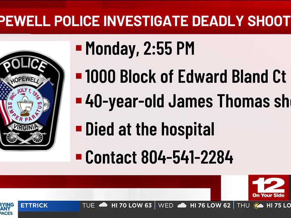 Man dies after Hopewell shooting