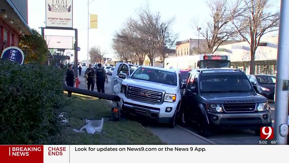 Oklahoma City Officer Injured In Police Chase, 2 In Custody - NewsBreak