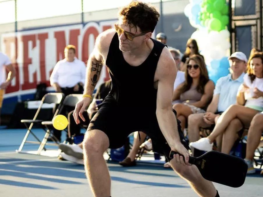 Bobby Played in Celebrity Pickleball Tournament