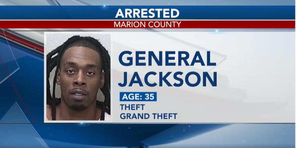 Marion County man arrested after stealing from Walmart, deputies say ...