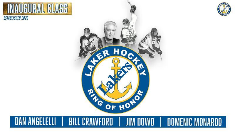 Lake Superior State University unveils Laker hockey ring of honor ...