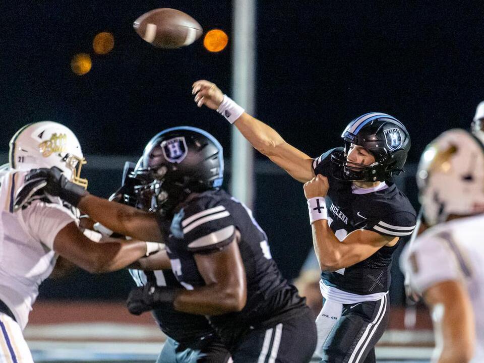 Week 8 Hollis Wright Player of the Week ran, passed his team to a rout