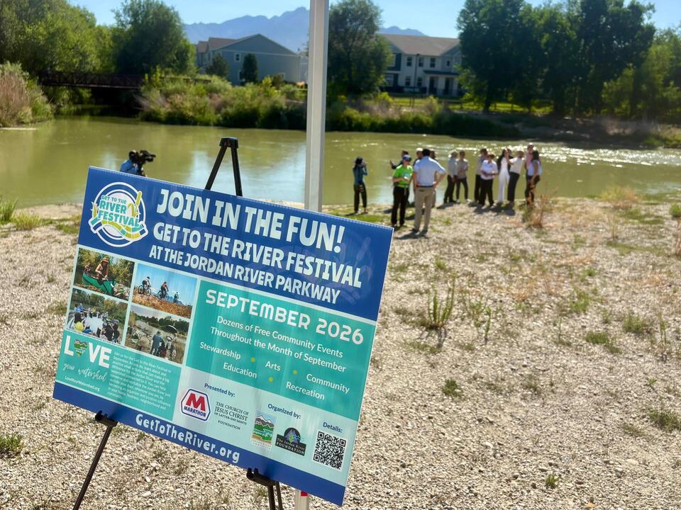 Jordan River Festival and Wasatch Front mayors launch “Love Your Watershed” campaign across Salt Lake County.