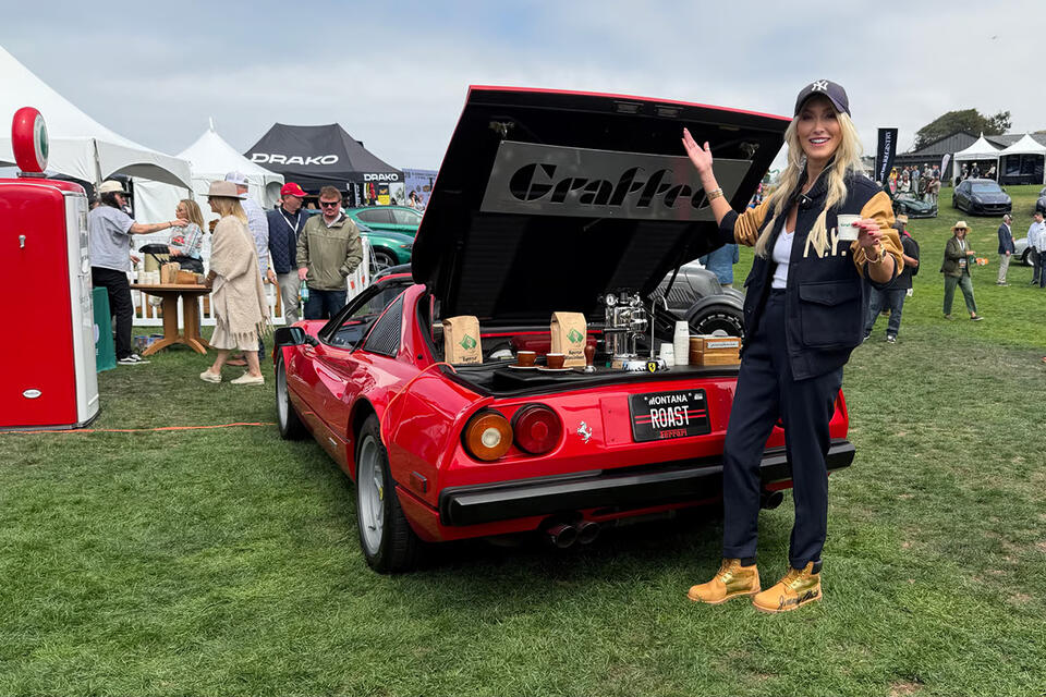 Graffeo Is Giving Away Their Ferrari With An Espresso Machine In The Engine